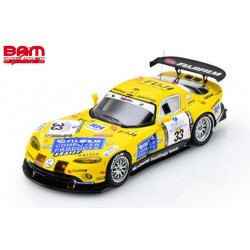 SPARK 43NUR2001 Chrysler Viper GTS-R N°33 Zakspeed Motorsport Vainqueur 24H Nürburgring 2001 1/43