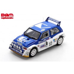 SPARK 18S1202 MG Metro 6R4 N°10 3ème RAC Rallye 1985 T. Pond – R. Arthur 1/18