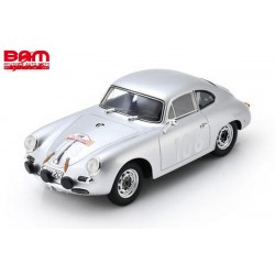 SPARK 18S1204 PORSCHE 356 BT5 1600GS Carrera GT N°108 Vainqueur Tour De Corse 1960 Paul-Ernst Strähle - Herbert Linge 1/18