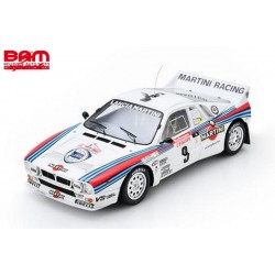 SPARK 18S1209 LANCIA 037 Rally N°9 Vainqueur Tour de Corse 1983 M. Alén - I. Kivimäki 1/18