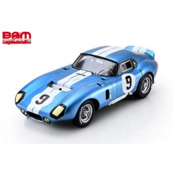 SPARK 18S1222 SHELBY Cobra Daytona Coupe N°9 24H Le Mans 1965 "Dan" - "Jerry" (D. Gurney – J. Grant) 1/18