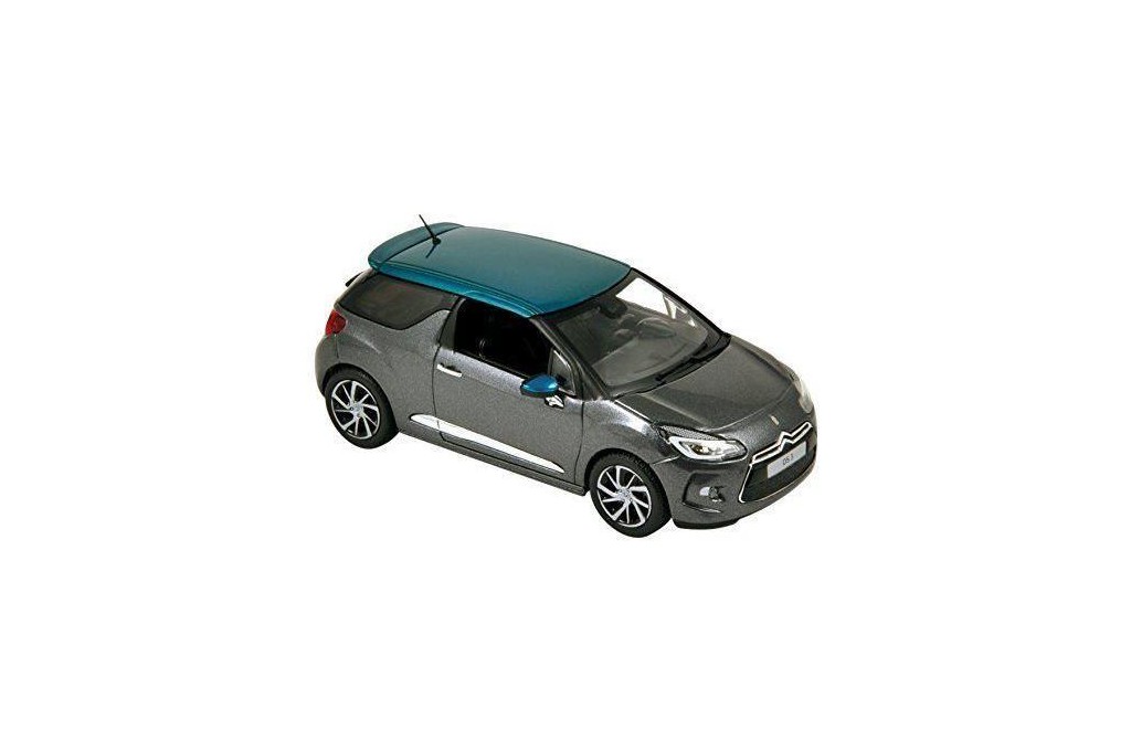 NOR31 VOITURE 1//43 NOREV CITROEN DS3 2015 Gris Toit Emeraude