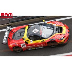 LOOKSMART LS18RC045 FERRARI 296 GT3 EVO N°51 AF Corse 3ème 24H Spa 2026 A. Rovera - N. Nielsen - T. Mosca 1/18
