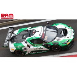 LOOKSMART LSRC231 FERRARI 296 GT3 EVO N°60 JMW Motorsport 24H Spa 2026 T. Kiefer -R. Ineichen -T. Heinemann – P.-L. Chovet 1/43