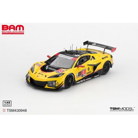TRUESCALE TSM430948 CHEVROLET Corvette Z06 GT3.R N°3 Corvette Racing By Pratt Miller Motorsports 24H Daytona 2026 1/43