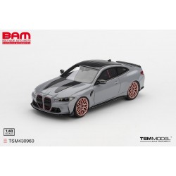 TRUESCALE TSM430960 BMW M4 (G82) Brooklyn Grey 2024 1/43
