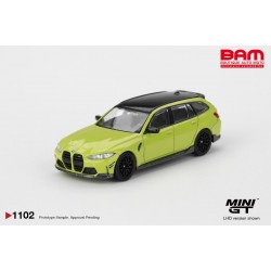 MINI GT MGT01102-L BMW M3 (G82) Touring Sao Paulo Yellow 2025 1/64