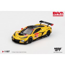 MINI GT MGT01197-L CHEVROLET Corvette Z06 GT3.R N°4 Corvette Racing 24H Daytona 2025 N. Varrone - N. Catsburg - T. Milner 1/64