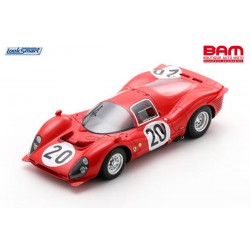 LOOKSMART LS18LM038 FERRARI 330 P3 N°20 24H Le Mans 1966 (1/18)
