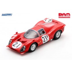 LOOKSMART LS18LM039 FERRARI 330 P3 N°21 24H Le Mans 1966 (1/18)
