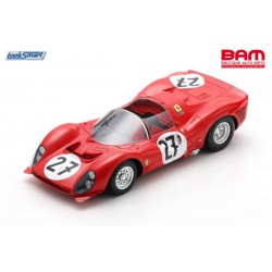 LOOKSMART LS18LM040 FERRARI 330 P3 N°27 24H Le Mans 1966 (1/18)