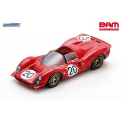 LOOKSMART LSLM155 FERRARI 330 P3/4 N°20 24H Le Mans 1967 (1/18)