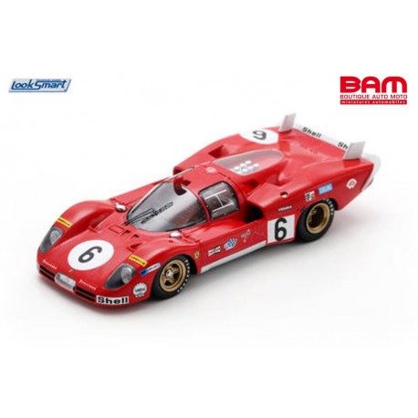 LOOKSMART LSLM180 FERRARI 512 S N°6 24H Le Mans 1970 (1/43)