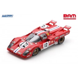 LOOKSMART LSLM204 FERRARI 512M N°12 3ème 24H Le Mans 1971 (1/43)