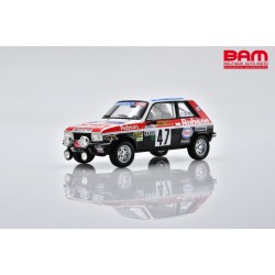 SPARK S2614 PEUGEOT 104 ZS N°47 18ème Rallye Monte Carlo 1981 (1/43)