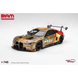 TOP SPEED TS0745 BMW M4 (G82) GT3 EVO N°3 Schubert Motosport Vainqueur Race 2 DTM Zandvoort 2026 K. van der Linde (1/18)
