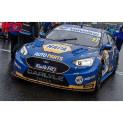 SPARK UK074 FORD Focus Titanium N °27 Napa Racing UK BTCC Knockhill Race Against Dementia - Dan Cammish (500 ex.) (1/43)
