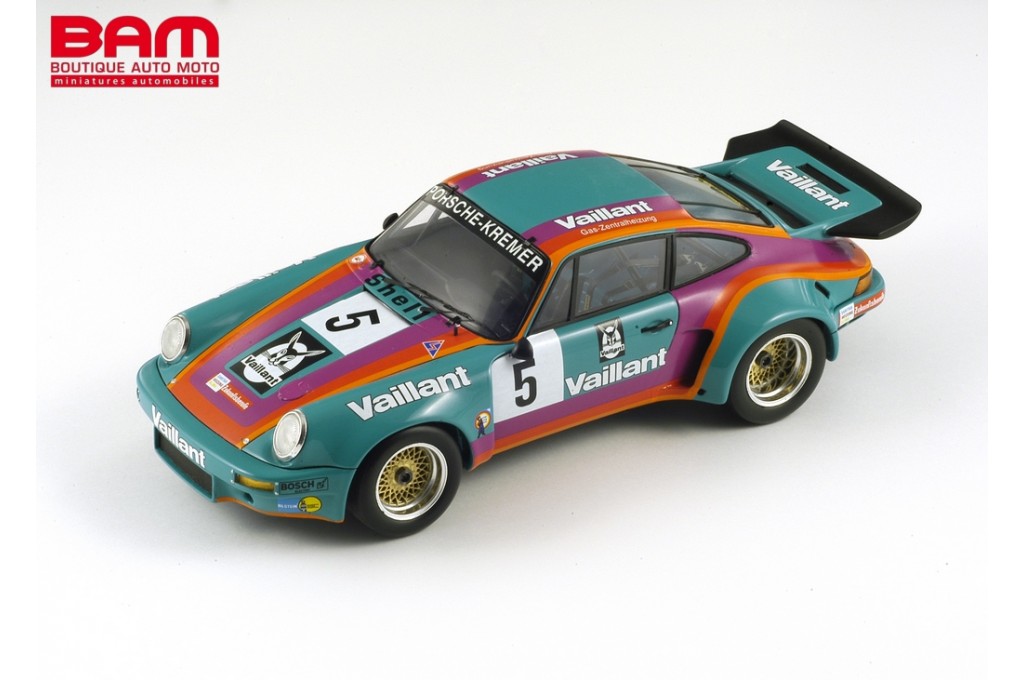 MINICHAMPS PORSCHE CARRERA RSR 3.0 Le Mans 1975 1/43 IMBALLO ORIGINALE