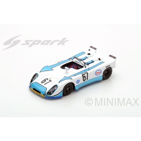 Porsche 908/2 67 24 Heures du Mans 1972 Spark S1982 - Miniatures Autos Motos