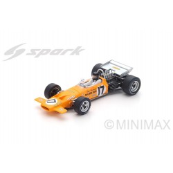 SPARK S4844 MCLAREN M14A N°17 6ème GP France 1970 - Dan Gurney