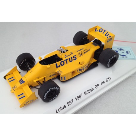 REVE COLLECTION R70182 LOTUS 99T GP F1 GRANDE-BRETAGNE 1987 No11 S.NAKAJIMA 1.43