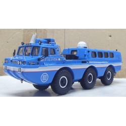 DIP 249061 ZIL-49061 BLUE BIRD WITH COMPARTMENT 1.43