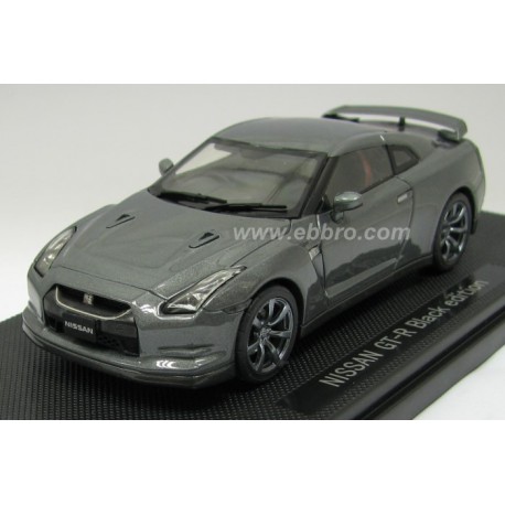 Miniature Ebbro Nissan GT-R Black Edition Blanche 1/43 (occasion, Boîte D'origine)