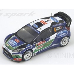 SPARK S3340 FORD FIESTA RS WRC MC 2012 N°4 3eme