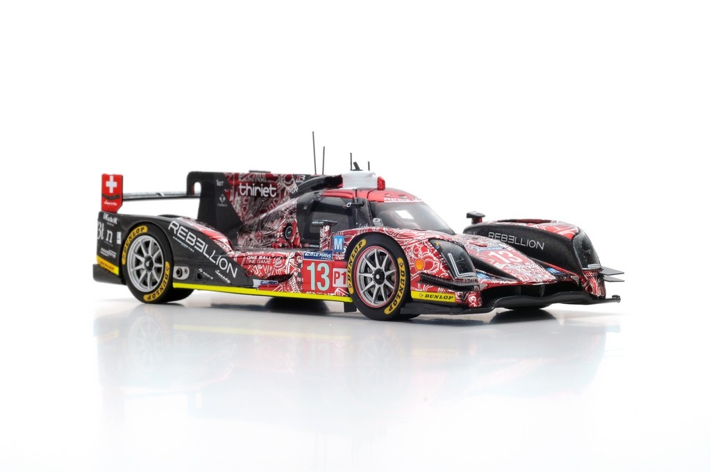 Miniature Spark S4207 – Rebellion R-One Toyota N°13 – Le Mans 2014 – 1/43