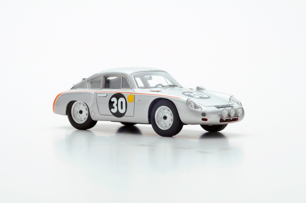 SPARK 1/43 S1360 Porsche 356B Carrera GTL Abarth #35 24h le Mans 1960 Linge Walt