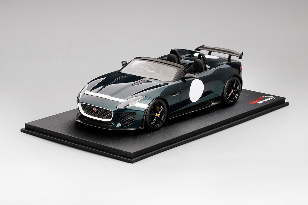 1/18 Top Speed Jaguar F-Type Project 7 (Black) Resin Car