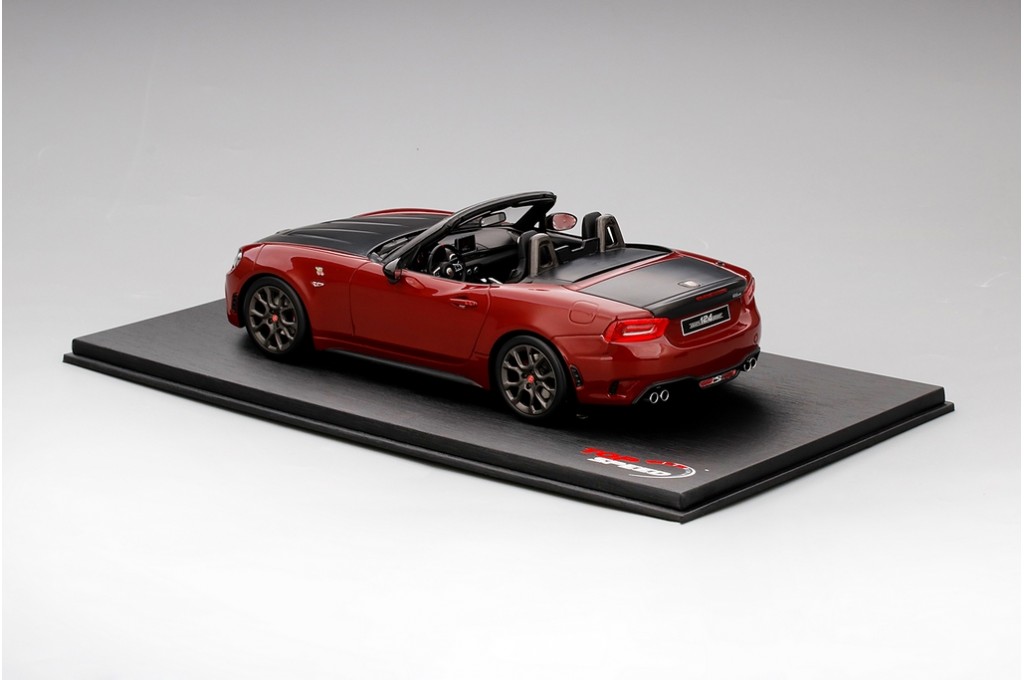 TOP SPEED TS0078 ABARTH 124 Spider Costa Brava 1972 Red - Boutique