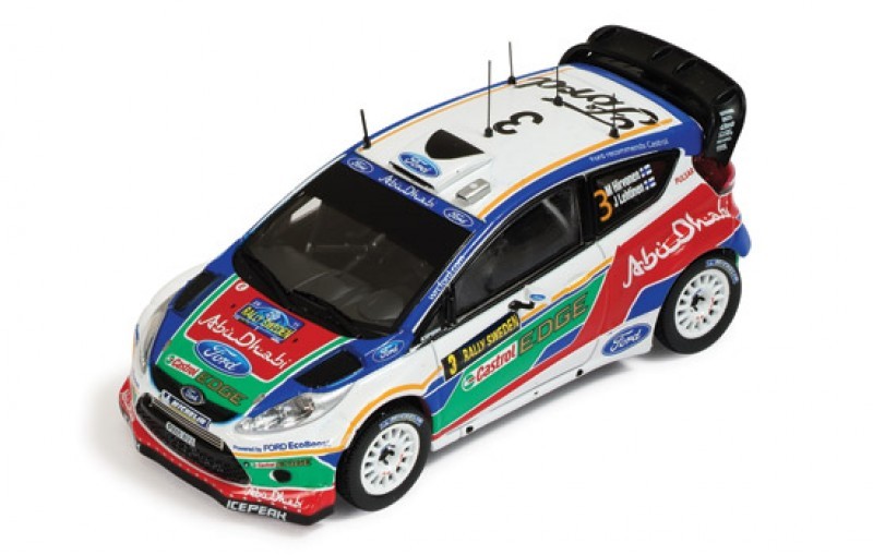 Modèle Réduit Ford Fiesta RS WRC #3 Rallye De Suède 2011 - Échelle 1/43 - Ixomodels - Neuf Sous Blister