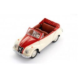 IST MODELS IST019 IFA F9 CABRIOLET ROUGE/BLANC 1953 1.43