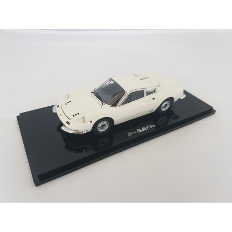 KYOSHO 05081W FERRARI DINO 246GT BLANCHE 1.43 - Boutique Auto Moto