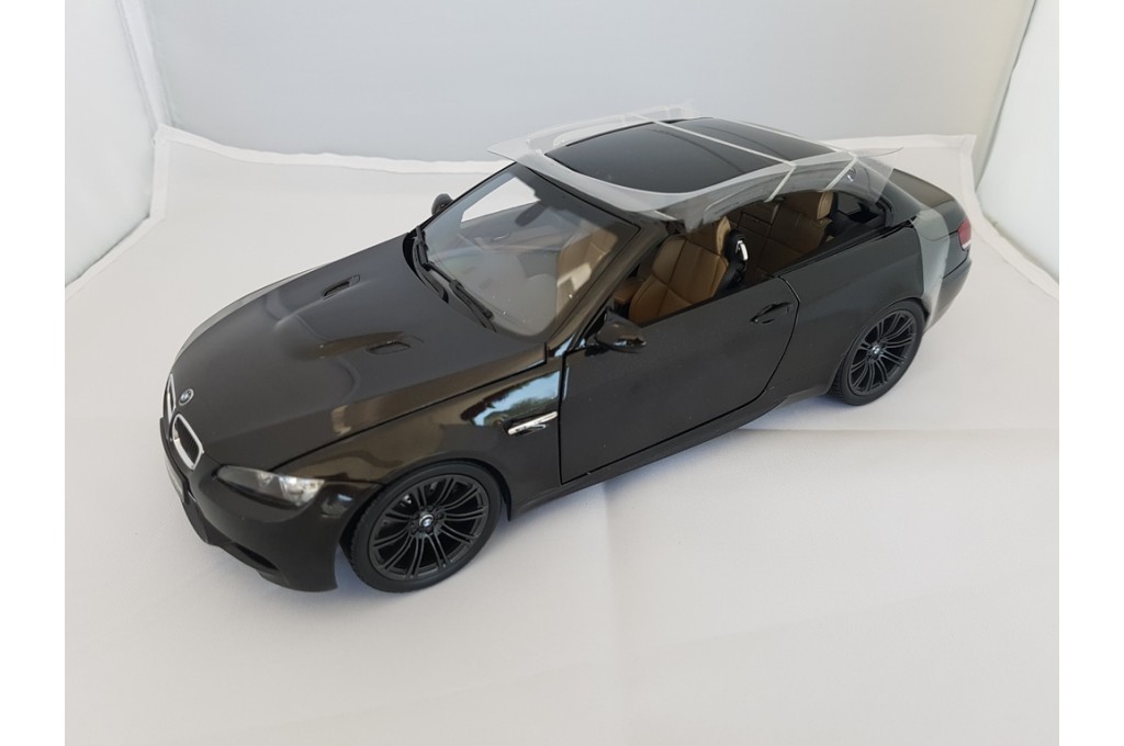 KYOSHO 08738RB BMW M3 CABRIOLET NOIR E93 1.18 Boutique Auto Moto SPARK