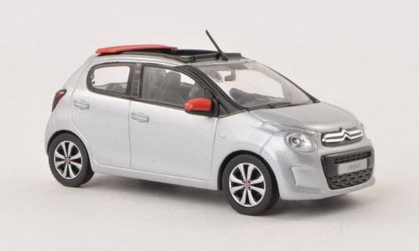 NOREV Provence Moulage 1/43 - Citroën Metropolis Gris 2010 - Réf AMC0190658