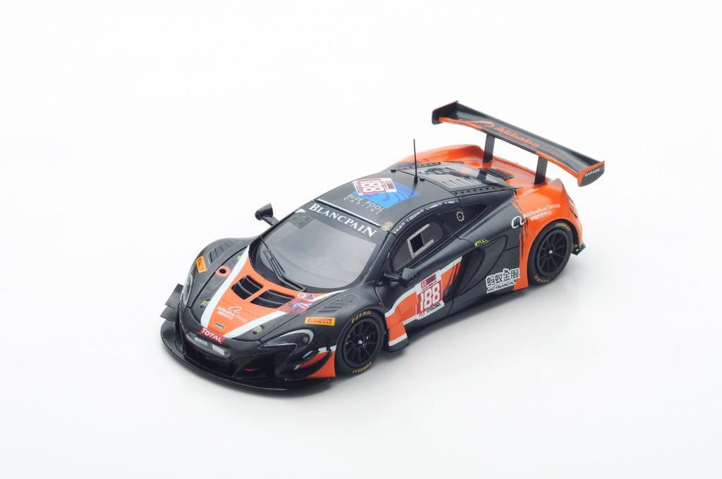 1/43 McLaren 650S GT3 ガレージ59 1/43 スパーク SB153 マクラーレン